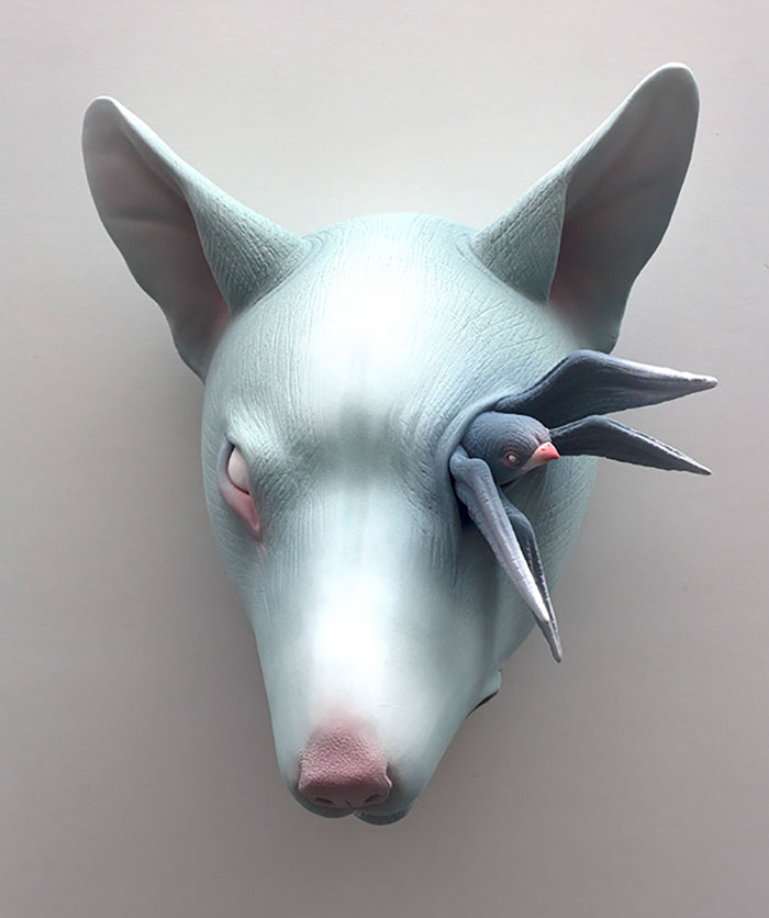 Freaky-Cute-Ceramic-Creatures-Erika-Sculpture