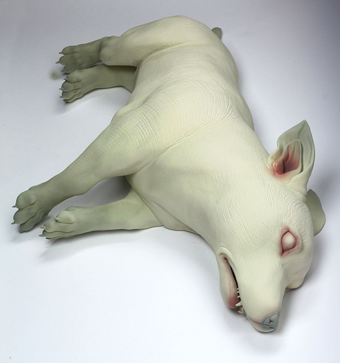 Freaky-Cute-Ceramic-Creatures-Erika-Sculpture