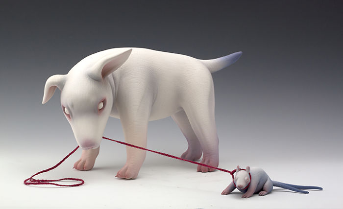 Freaky-Cute-Ceramic-Creatures-Erika-Sculpture