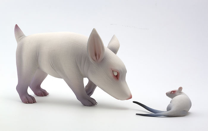 Freaky-Cute-Ceramic-Creatures-Erika-Sculpture