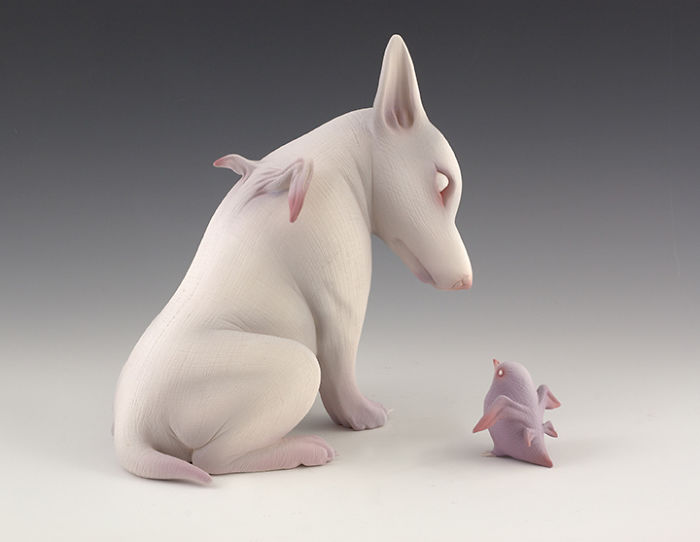 Freaky-Cute-Ceramic-Creatures-Erika-Sculpture