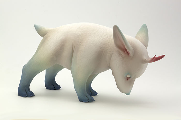 Freaky-Cute-Ceramic-Creatures-Erika-Sculpture