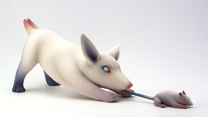 Freaky-Cute-Ceramic-Creatures-Erika-Sculpture