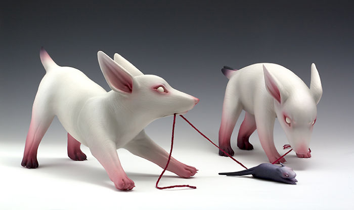 Freaky-Cute-Ceramic-Creatures-Erika-Sculpture