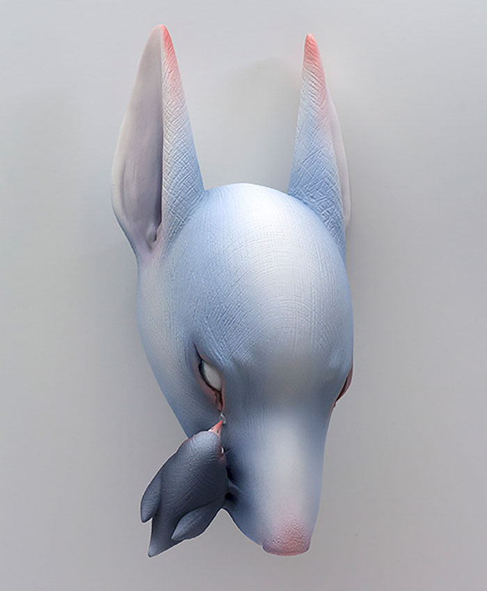 Freaky-Cute-Ceramic-Creatures-Erika-Sculpture
