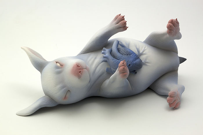 Freaky-Cute-Ceramic-Creatures-Erika-Sculpture