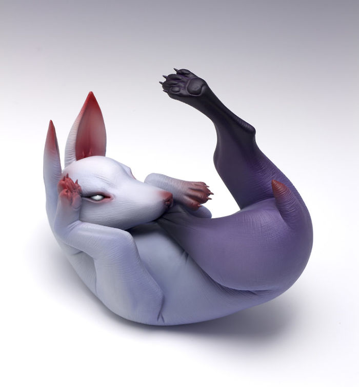 Freaky-Cute-Ceramic-Creatures-Erika-Sculpture
