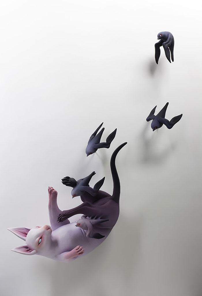 Freaky-Cute-Ceramic-Creatures-Erika-Sculpture