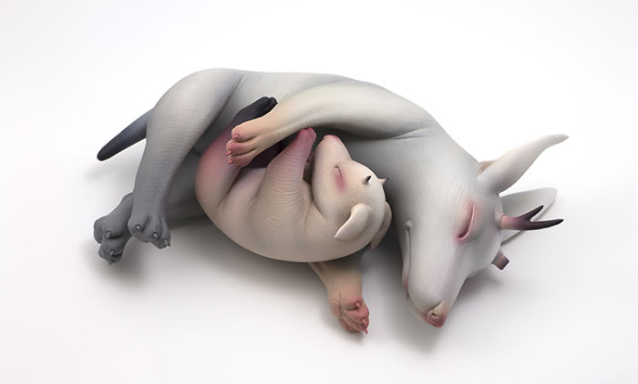 Freaky-Cute-Ceramic-Creatures-Erika-Sculpture