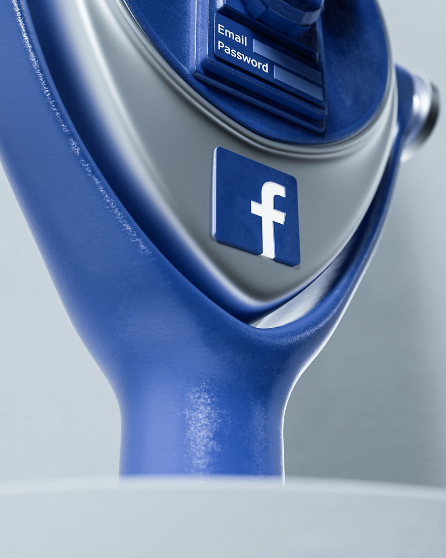 Artist Creates Metaphorical Sculptures Of Social Media Giants Artist Creates Metaphorical Sculptures Of Social Media Giants