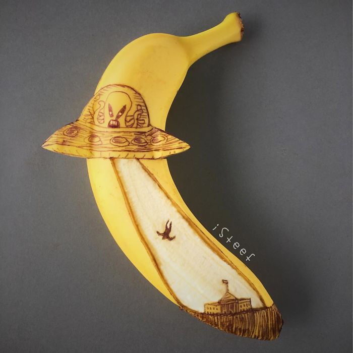 Artist Turns Bananas Into True Works Of Art And The Result Is Incredible