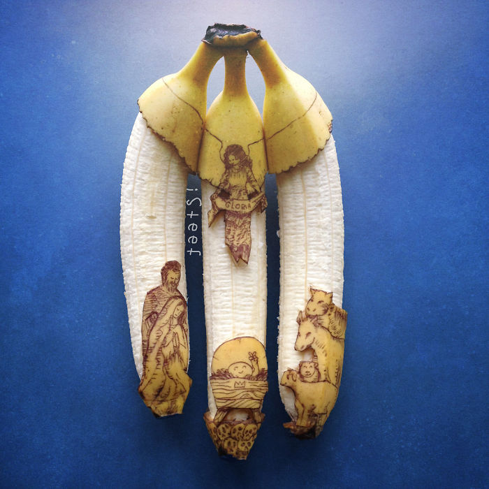 Artist Turns Bananas Into True Works Of Art And The Result Is Incredible
