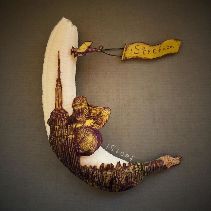 Artist Turns Bananas Into True Works Of Art And The Result Is Incredible