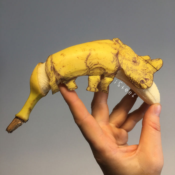 Artist Turns Bananas Into True Works Of Art And The Result Is Incredible