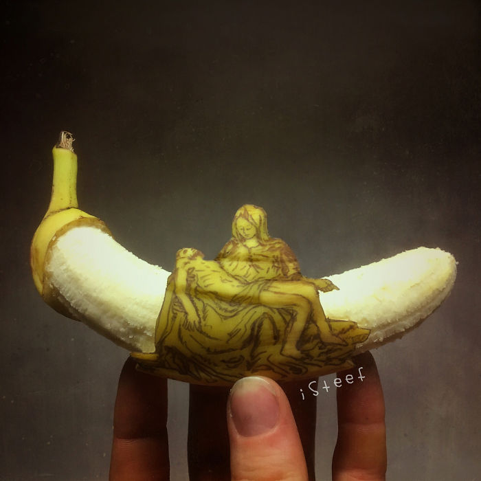 Artist Turns Bananas Into True Works Of Art And The Result Is Incredible