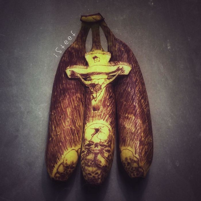 Artist Turns Bananas Into True Works Of Art And The Result Is Incredible