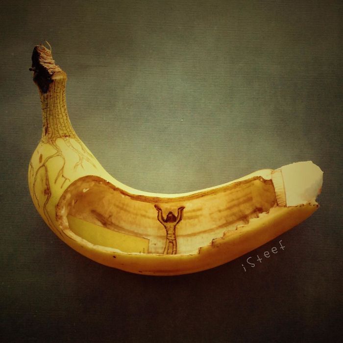 Artist Turns Bananas Into True Works Of Art And The Result Is Incredible