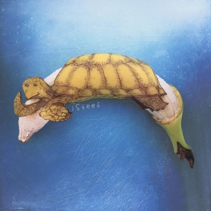 Artist Turns Bananas Into True Works Of Art And The Result Is Incredible