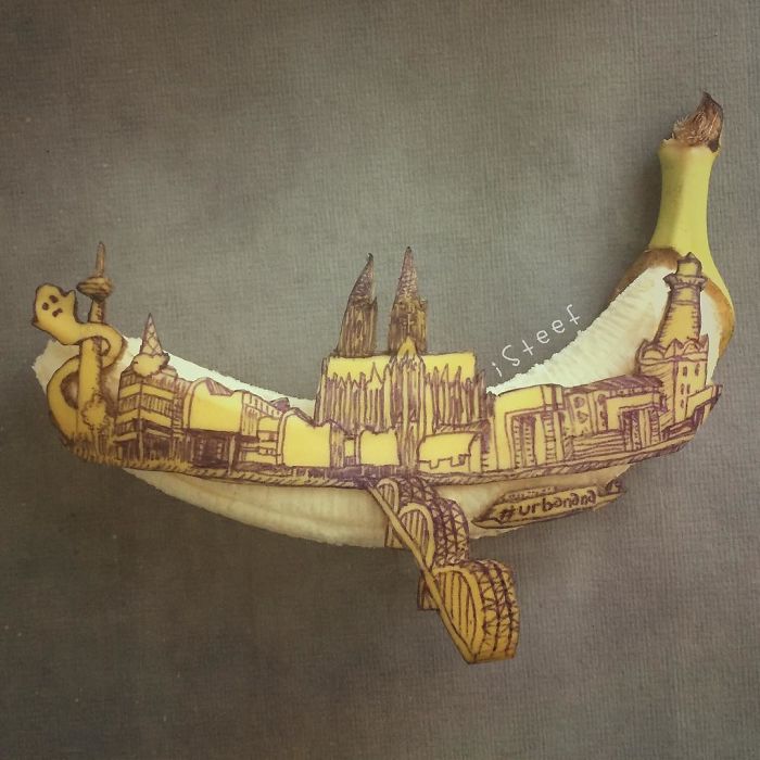 Artist Turns Bananas Into True Works Of Art And The Result Is Incredible