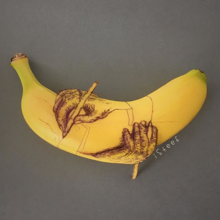 Artist Turns Bananas Into True Works Of Art And The Result Is Incredible