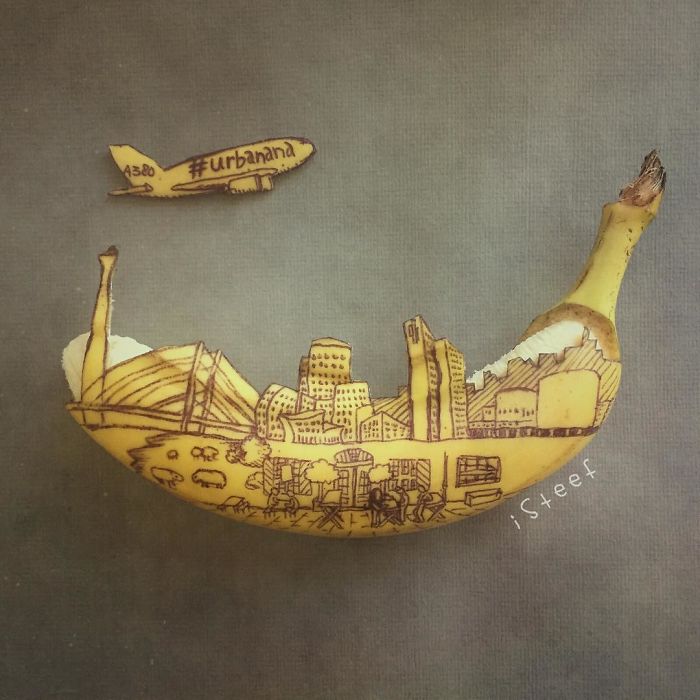 Artist Turns Bananas Into True Works Of Art And The Result Is Incredible