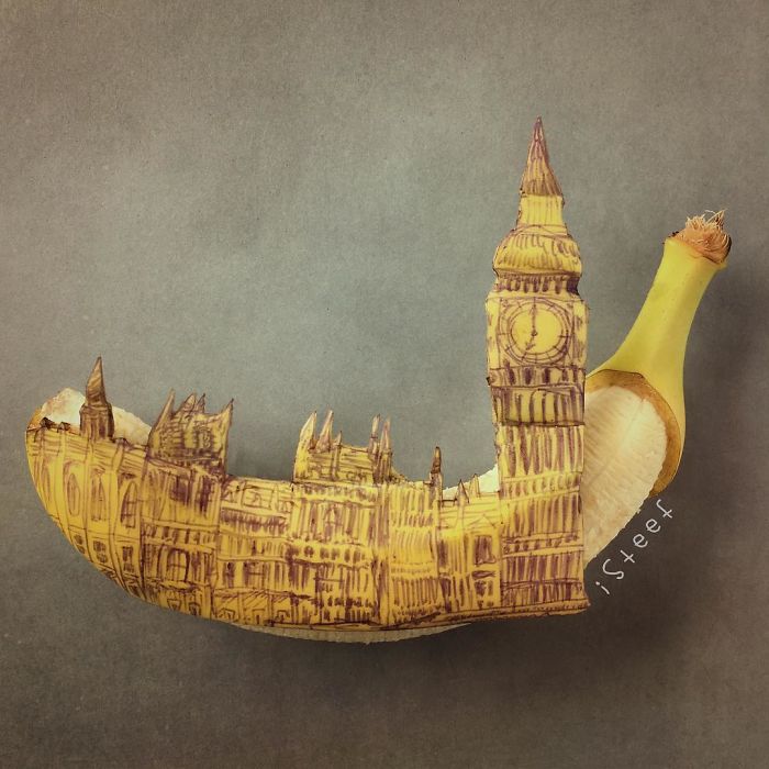 Artist Turns Bananas Into True Works Of Art And The Result Is Incredible