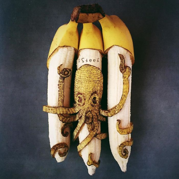 Artist Turns Bananas Into True Works Of Art And The Result Is Incredible