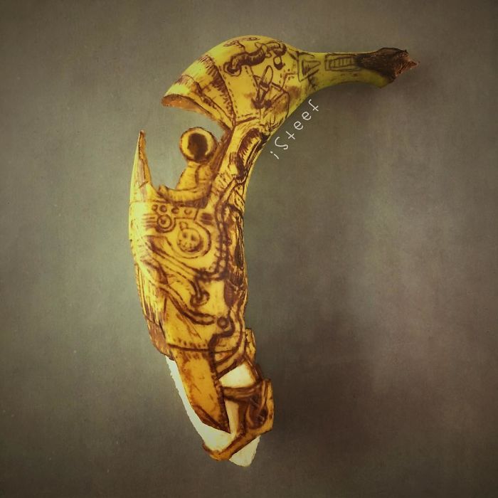 Artist Turns Bananas Into True Works Of Art And The Result Is Incredible