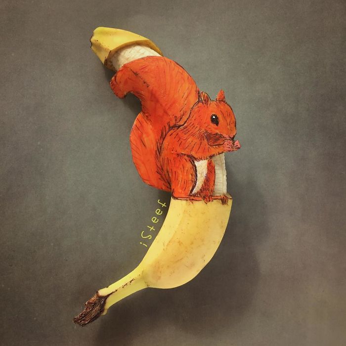 Artist Turns Bananas Into True Works Of Art And The Result Is Incredible