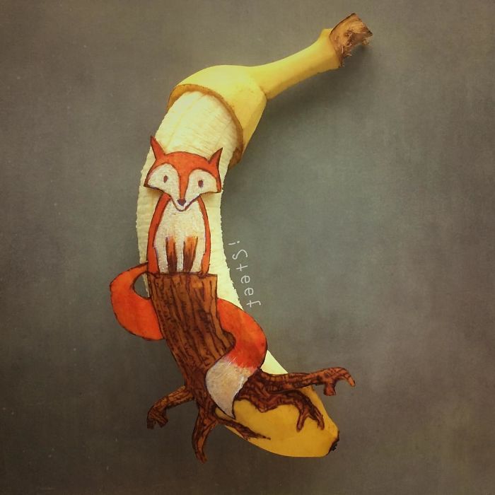 Artist Turns Bananas Into True Works Of Art And The Result Is Incredible