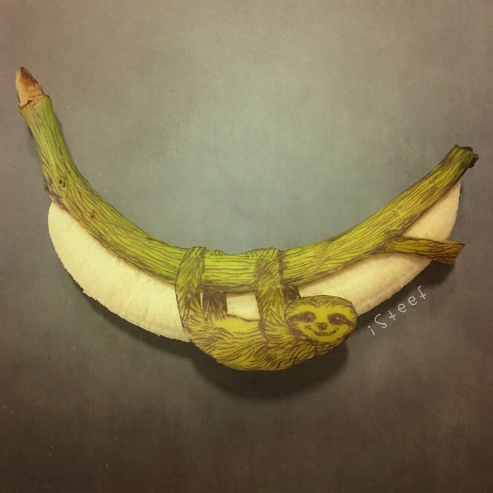 Artist Turns Bananas Into True Works Of Art And The Result Is Incredible