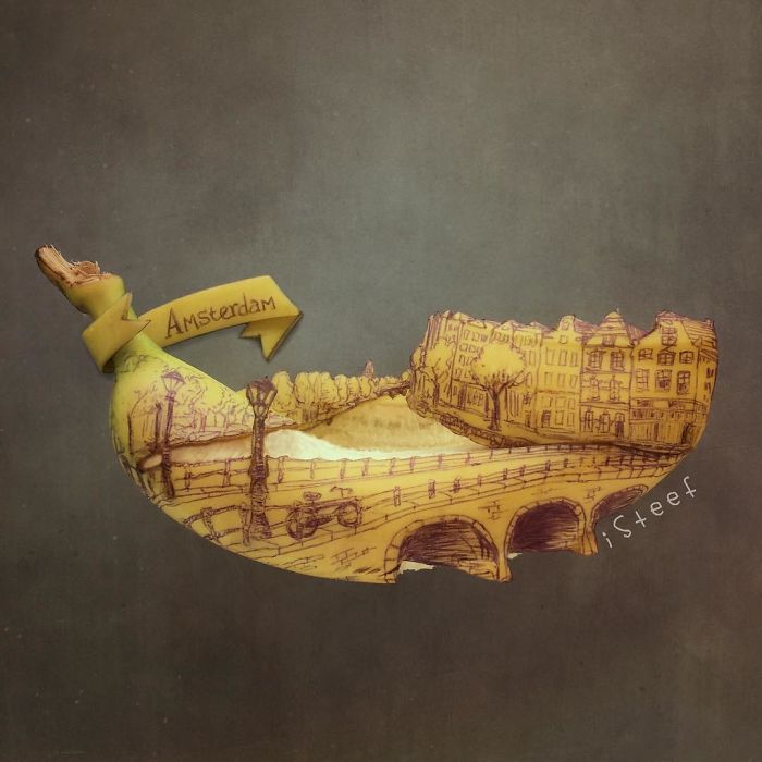Artist Turns Bananas Into True Works Of Art And The Result Is Incredible