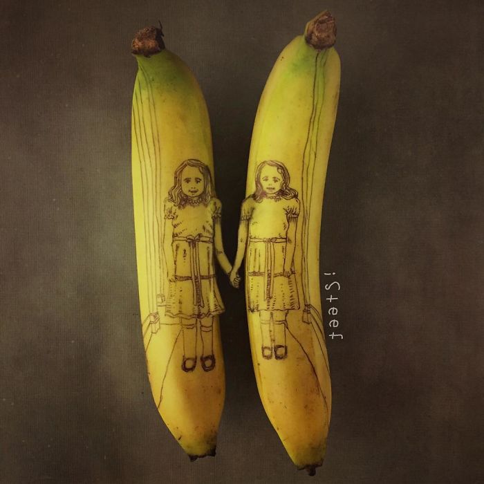 Artist Turns Bananas Into True Works Of Art And The Result Is Incredible