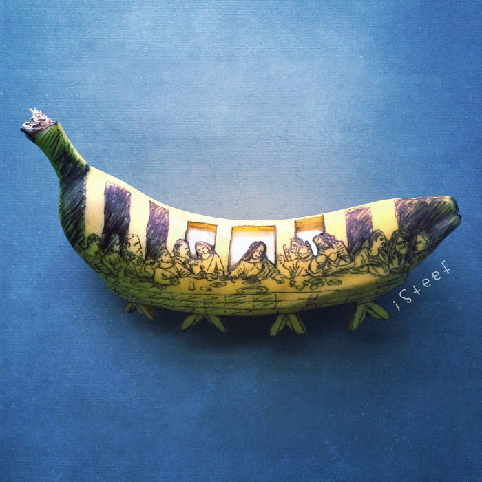 Artist Turns Bananas Into True Works Of Art And The Result Is Incredible