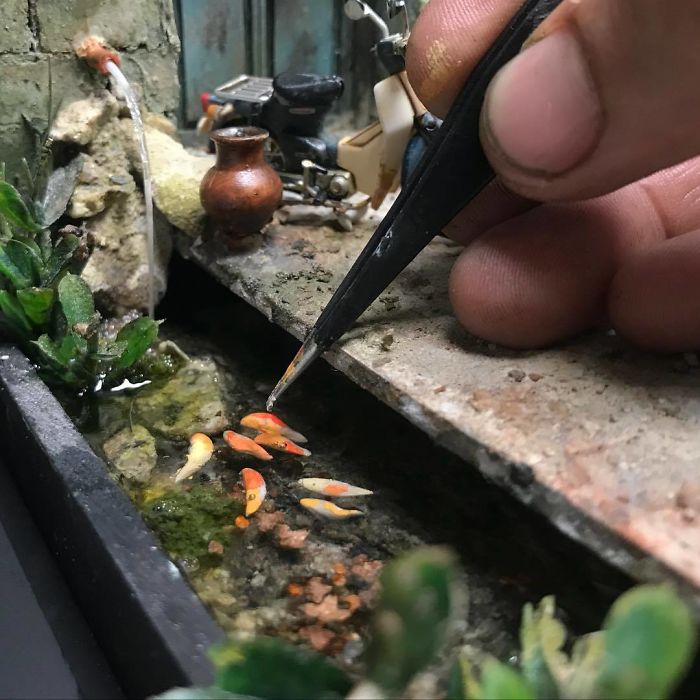 Artist Recreates People's Childhood Memories With Realistic Dioramas, And The Result Will Amaze You Artist Recreates People's Childhood Memories With Realistic Dioramas, And The Result Will Amaze You