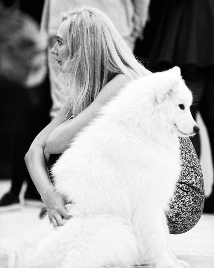 My Best Fluffy Friend. I'm Always There To Rub Her Side And Calm Her Down And Be Her Servant