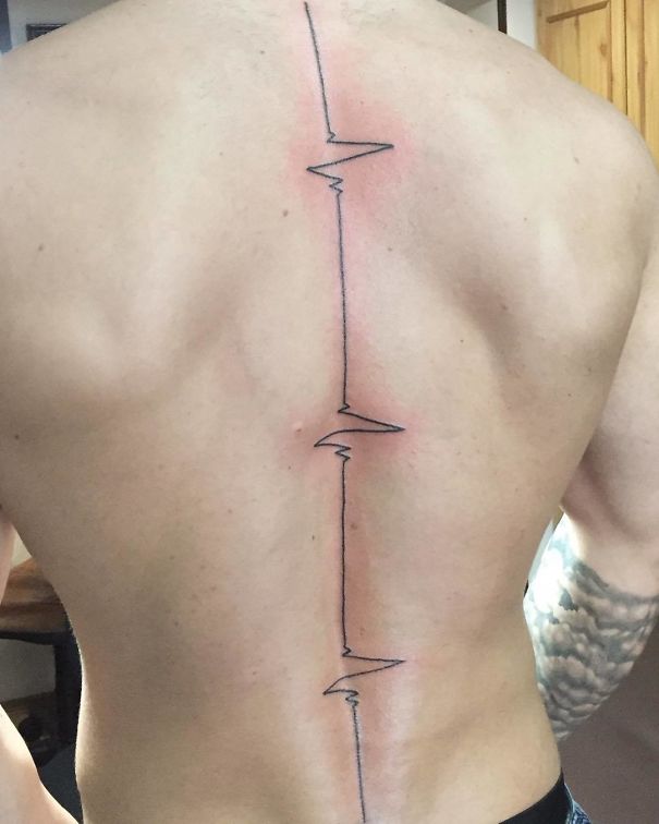 Spine Tattoo Design