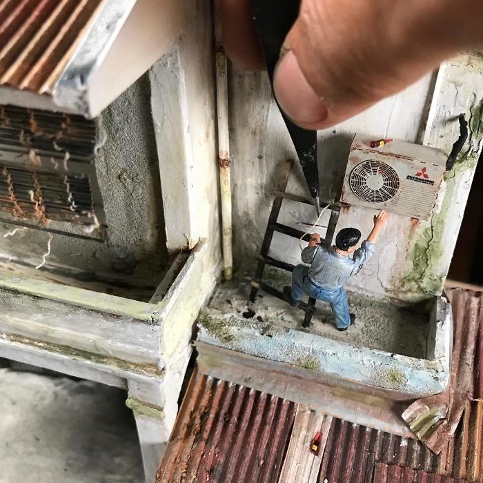 Artist Recreates People's Childhood Memories With Realistic Dioramas, And The Result Will Amaze You