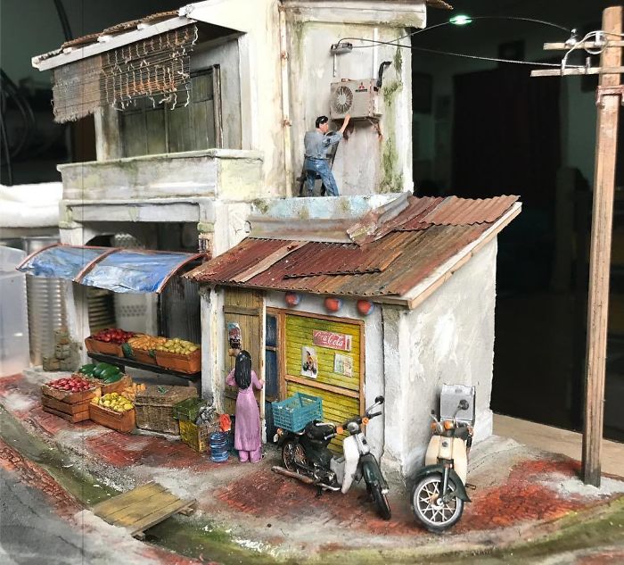 Artist Recreates People's Childhood Memories With Realistic Dioramas, And The Result Will Amaze You