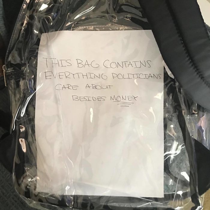 Transparent Backpacks Students Response