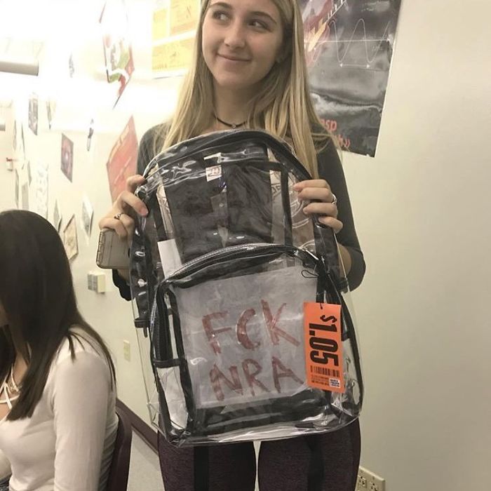Transparent Backpacks Students Response