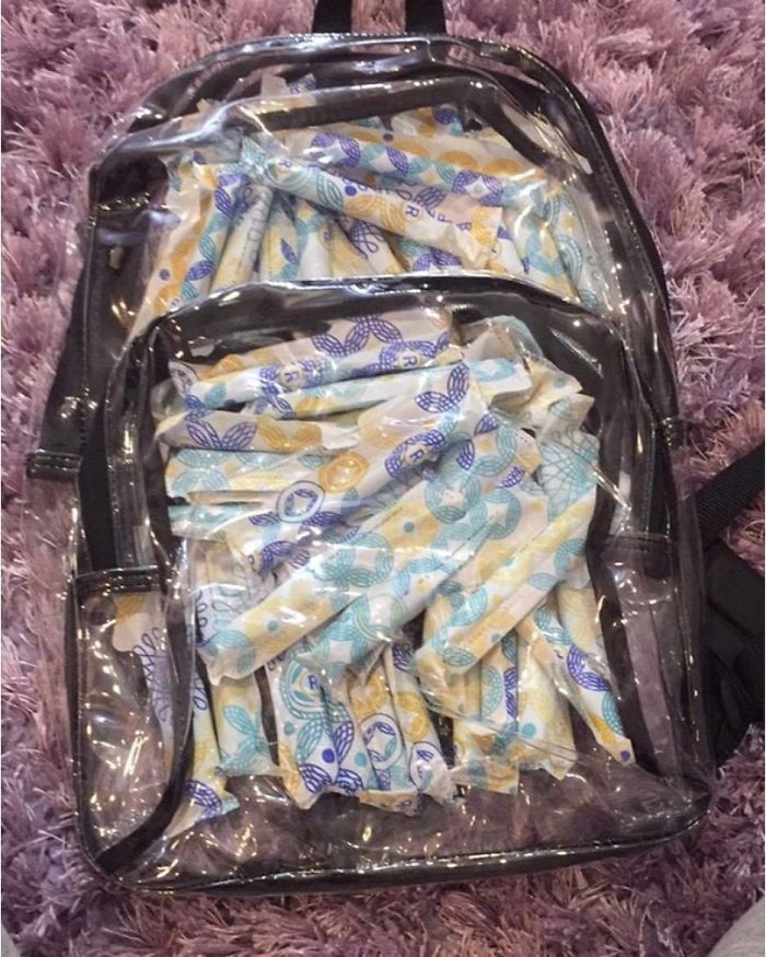 Transparent Backpacks Students Response