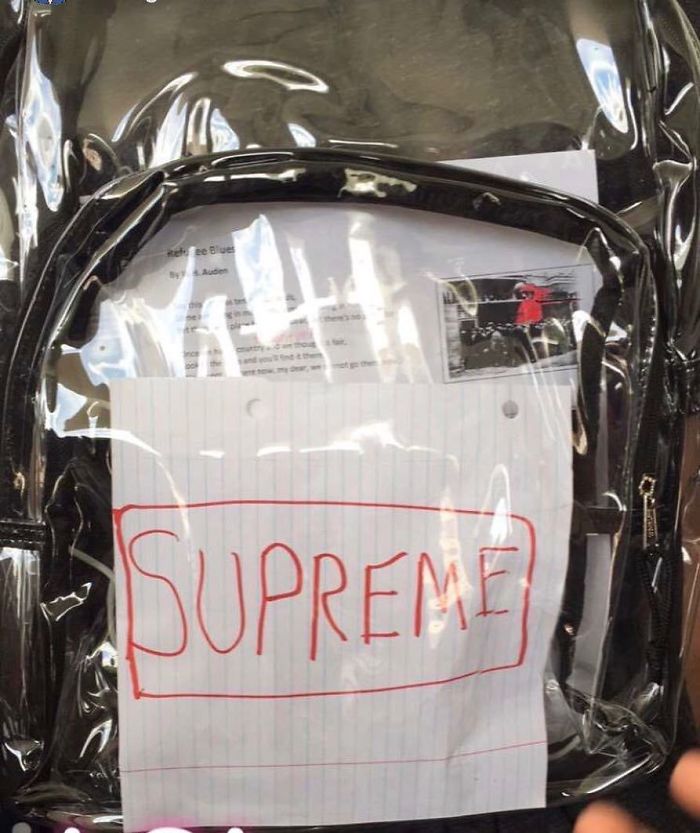 Transparent Backpacks Students Response