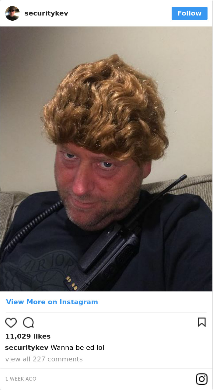 Ed Sheeran's Security Guard Has An Instagram, And It's Better Than His Boss's Ed Sheeran's Security Guard Has An Instagram, And It's Better Than His Boss's