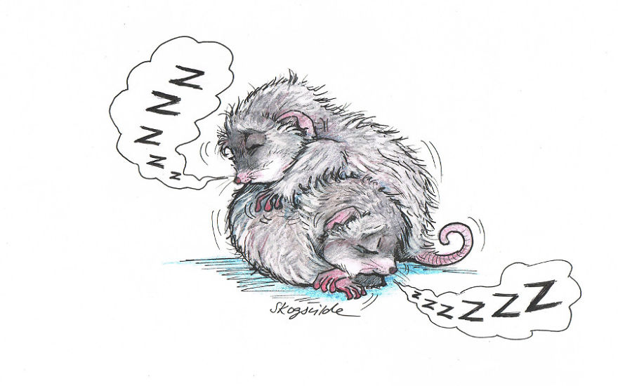 So Here I Go Again. Paper, Yes. Pencil, Yes. A Touch Of Skogsvilde, Yes Absolutely!