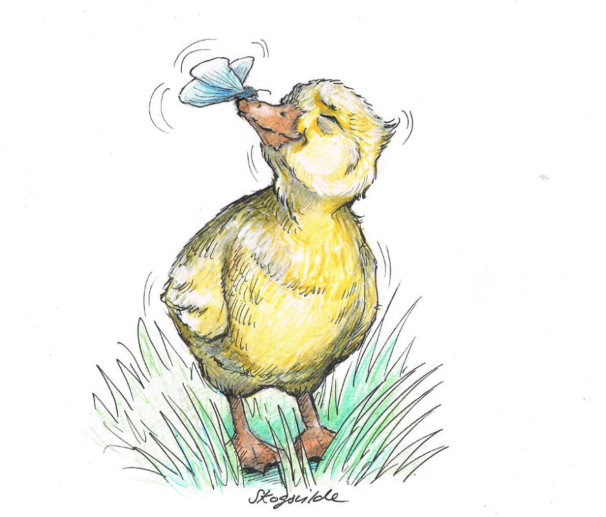 So Here I Go Again. Paper, Yes. Pencil, Yes. A Touch Of Skogsvilde, Yes Absolutely!