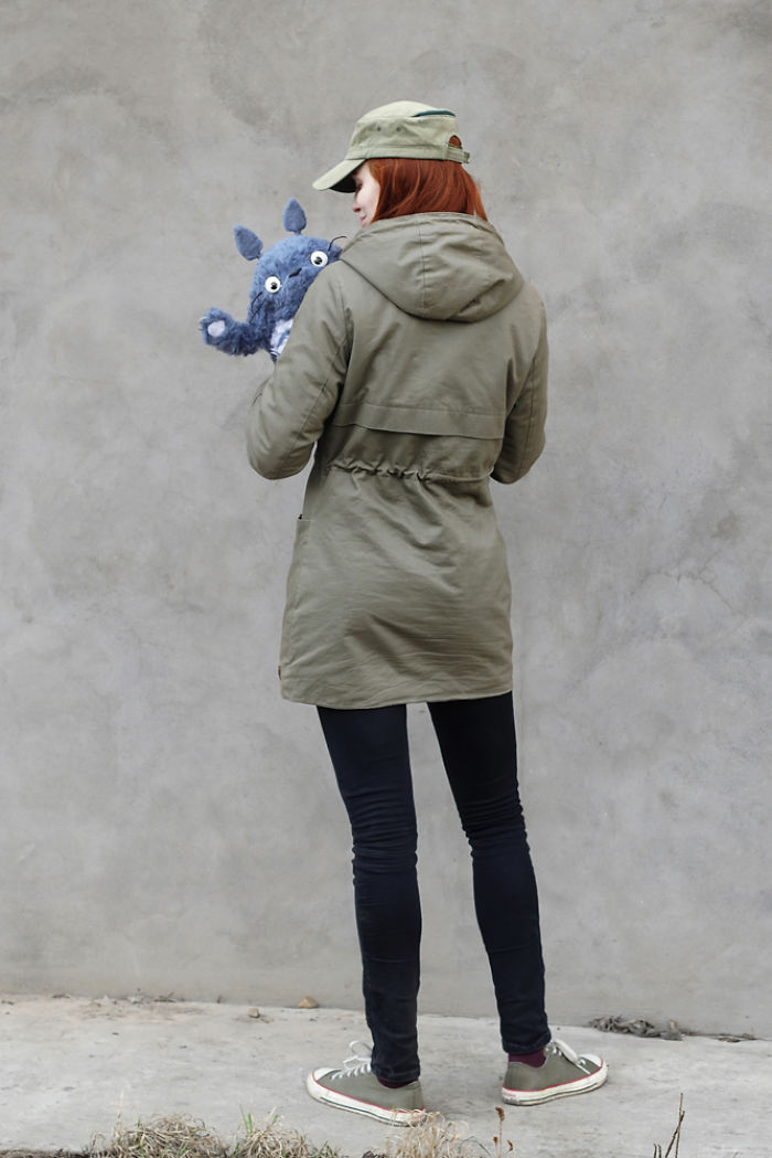 Adorable Needle Felted Totoro