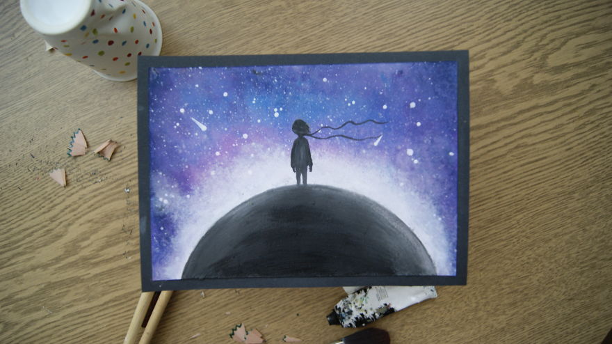 I Try To Express The Universe Through My Art