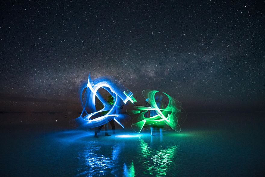 Dream Comes True: Star Wars Within Billions Of Stars At Largest Mirror On Earth, Salar De Uyuni Dream Comes True: Star Wars Within Billions Of Stars At Largest Mirror On Earth, Salar De Uyuni