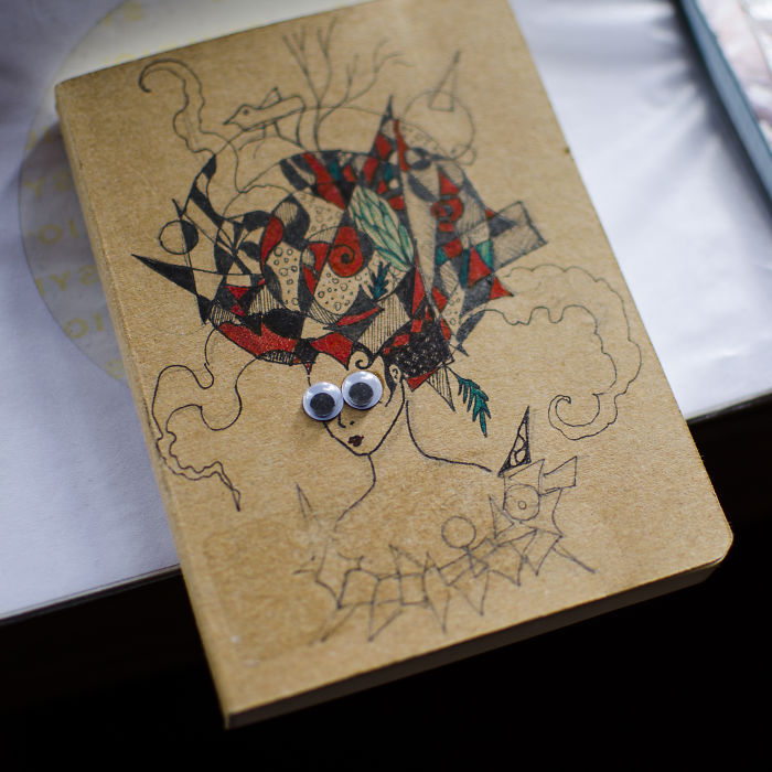 I Thought My Notebook Was Boring So I Decided To Ornament It